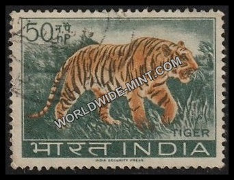 1963 Wild Life Series-Tiger Used Stamp