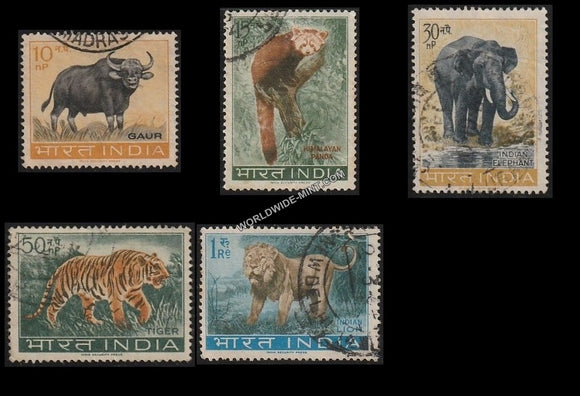1963 Wild Life Series-Set of 5 Used Stamp