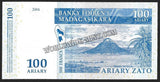 MADAGASCAR 100 ARIARY - 2004 UNC CURRENCY NOTE N#203034