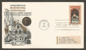1969 USA FDC #FC439