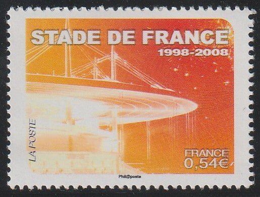France 2008 The 10th Anniversary of Stade de France, Saint-Denis (Stadium) Stamp  #FR-44