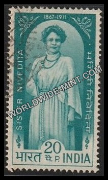 1968 Sister Nivedita Used Stamp