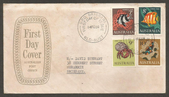 1966 Australia FDC #FC484