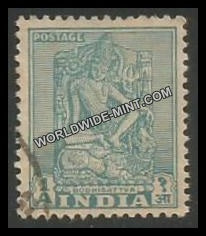 INDIA Bodhisattva (Die -I) 1st Series (1a) Definitive Used Stamp
