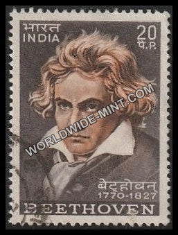 1970 Beethoven Used Stamp