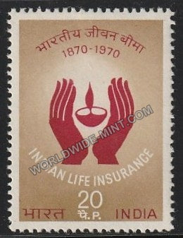 1971 Indian Life Insurance MNH