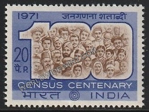 1971 Census Centenary MNH