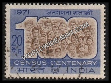 1971 Census Centenary Used Stamp