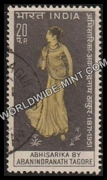 1971 Abhisarika by Abanindranath Tagore Used Stamp