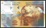 SWITZERLAND 10 FRANCS - 2013 P#67e.82 UNC BANK NOTE N#203303