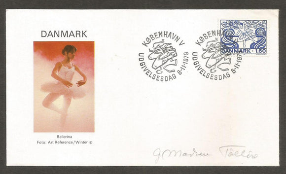 1979 Denmark FDC #FC576