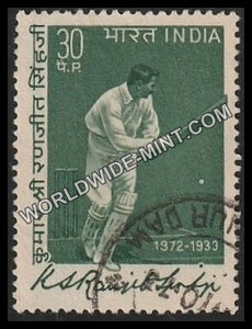 1973 K.S. Ranjit Sinhji Used Stamp