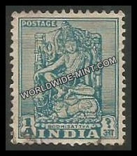 INDIA Lucknow Museum (Die -II) 1st Series (1a) Definitive Used Stamp