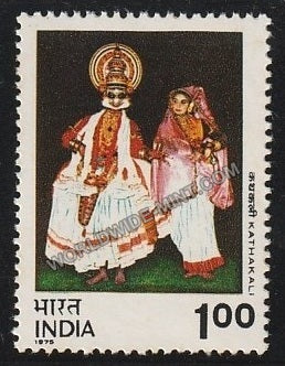 1975 Dances of India-Kathakali MNH