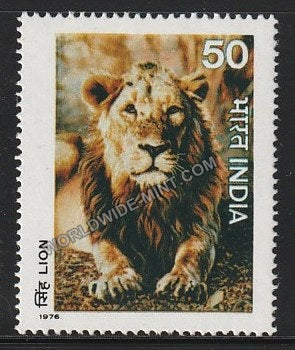 1976 Indian Wild Life-Lion MNH