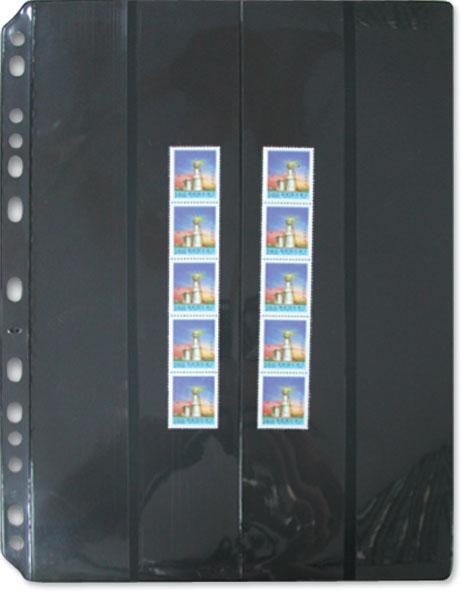 7032 - Stamp Refill Vertical 4 strip Divider Divider/1 packet - 5 Refill Sheet-Imported Taiwan Made-Chuyu Culture