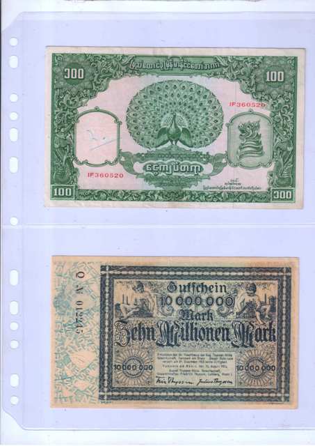 7099 - Money Refill 2 Divider/1 packet - 5 Refill Sheet-Imported Taiwan Made-Chuyu Culture