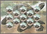 2008 INDIA Aldabra Giant Tortoise-5 Rupee Sheetlet