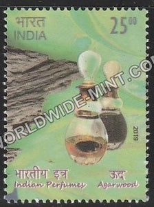 2019 Indian Perfumes-Agarwood-2 MNH