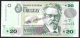 URUGUAY 20 PESOS - 2008 P# 86a Paper Issue UNC Bank Note #CN738
