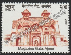 2019 Historical Gates of Indian Forts and Monuments-Magazine Gate, Ajmer MNH