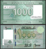 LEBANON 1000 LIVRES - 2016 UNC Banknote N#206844