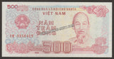VIETNAM 1988 - 500 DONG UNC CURRENCY NOTE #CN753
