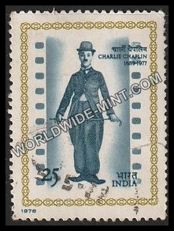 1978 Charlie Chaplin Used Stamp