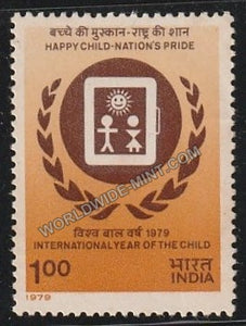 1979 International Year of the Child-Indian IYC Emblem MNH