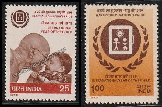 1979 International Year of the Child-Set of 2 MNH