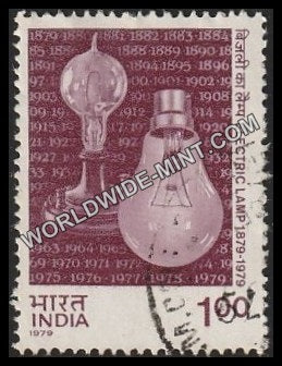 1979 Electric Lamp Used Stamp