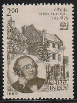 1980 INDIA - 80-Rowland Hill MNH