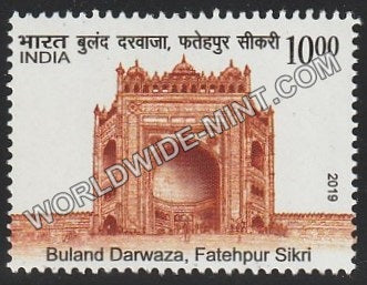 2019 Historical Gates of Indian Forts and Monuments-Buland Darwaza, Fatehpuri Sikri MNH