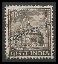 INDIA Somnath Temple (Gujarat) 4th Series(60p) Definitive Used Stamp