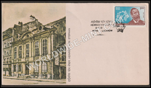 1981 Heinrich Von Stephan FDC