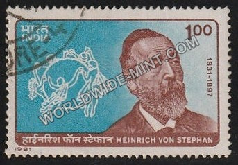 1981 Heinrich Von Stephan Used Stamp