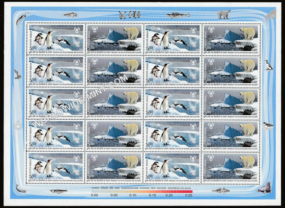 2009 INDIA Preserve the Polar Regions and Glaciers Sheetlet