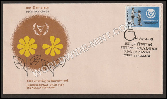 1981 International Year For Disabled persons FDC