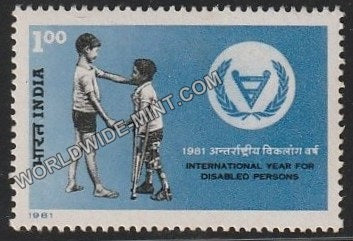 1981 International Year For Disabled persons MNH