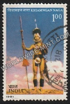 1981 Tribes of India-Toda Used Stamp