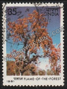 1981 Flowering Trees-Flame of the Forest Used Stamp