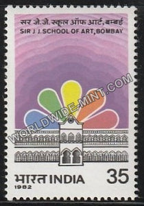 1982 Sir J.J. School of Art, Bombay MNH