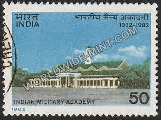 1982 Indian Military Academy Used Stamp