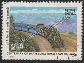 1982 Centenary of Darjeeling Himalayan Railway Used Stamp