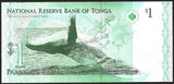 TONGA 1 PAANGA - 2009 UNC BANK NOTE N#288195