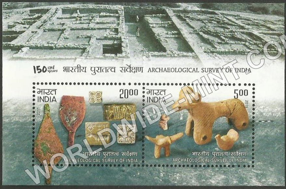 2011 Archaeological Survey of India Miniature Sheet