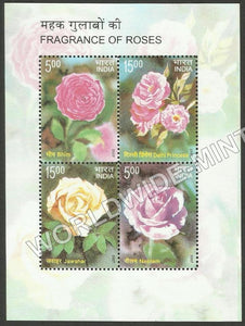2007 Fragrance of Roses Miniature Sheet